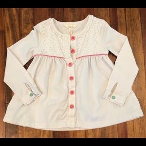 Matilda Jane Top. Polka dot pockets!